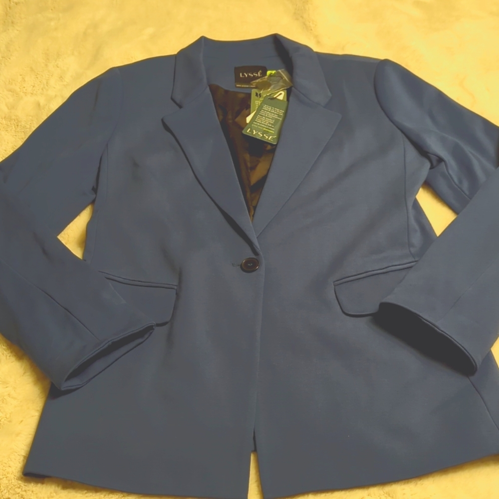 Lysse viscose blue blazer